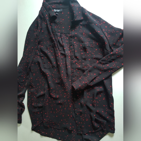 BUTTON UP Size Large Top Woman long sleeve - Picture 1 of 5